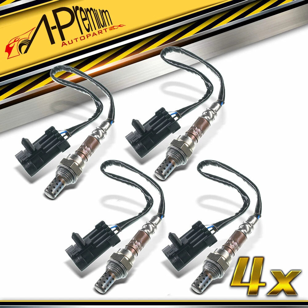 Set of 4 O2 Oxygen Sensors for Chevrolet Impala (1996)