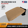 Fleece Console Lid Armrest Cover for Lexus RX350 (2016–2020) Beige