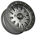 Pro Armor Halo Milled Beadlock Wheel Rim for UTV (15x7, 38mm, 4/136, 4/137)