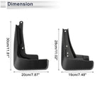 Set of 4 Mud Flaps Splash Guards for Audi A3 Saloon (2020–2023)