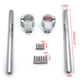 43mm Clip Ons for Universal Chrome Fork Tube (Tilt 7 Degree)