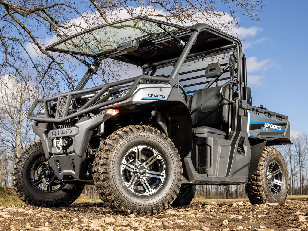 Maxdrive Power Flip Glass Windshield with Wiper for CFMoto UForce (2018–2023)
