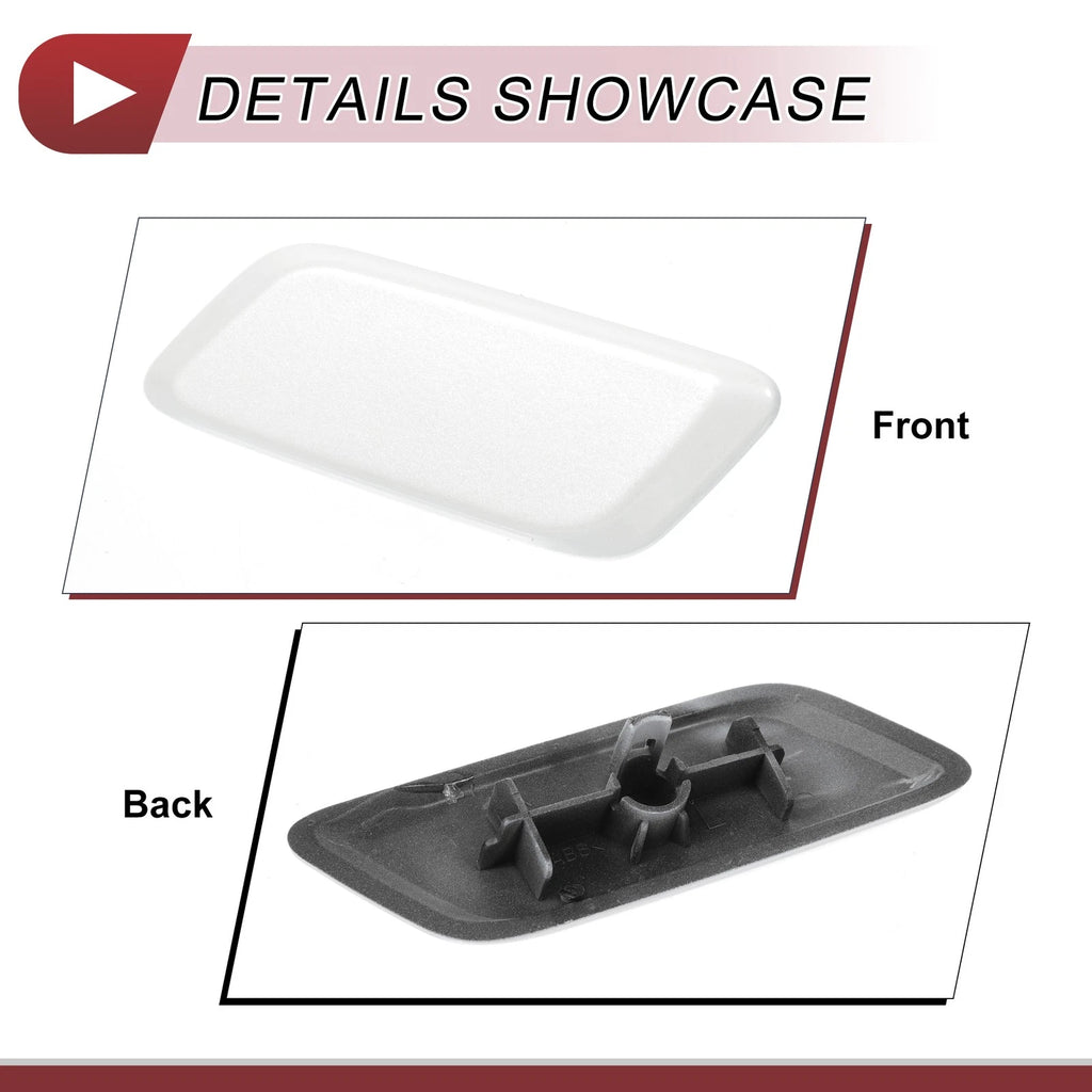 Front Left Headlight Washer Nozzle Cover for Lexus RX350 (2013–2015) White