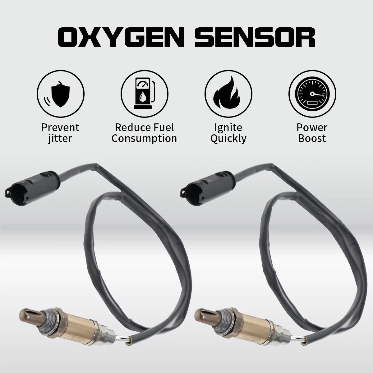 2X Rear O2 Oxygen Sensors for BMW E39 E46 Z4 Z3 X3 X5 E53 (1997–2006) 11781433940