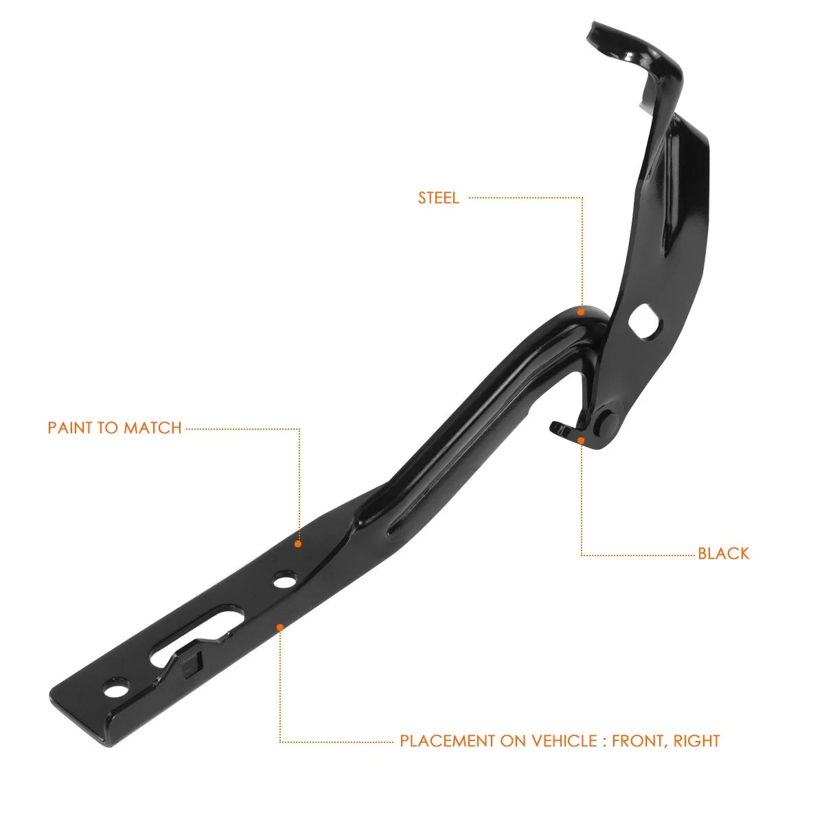 RH Steel Engine Hood Hinge for Honda CR-V (2012–2016)