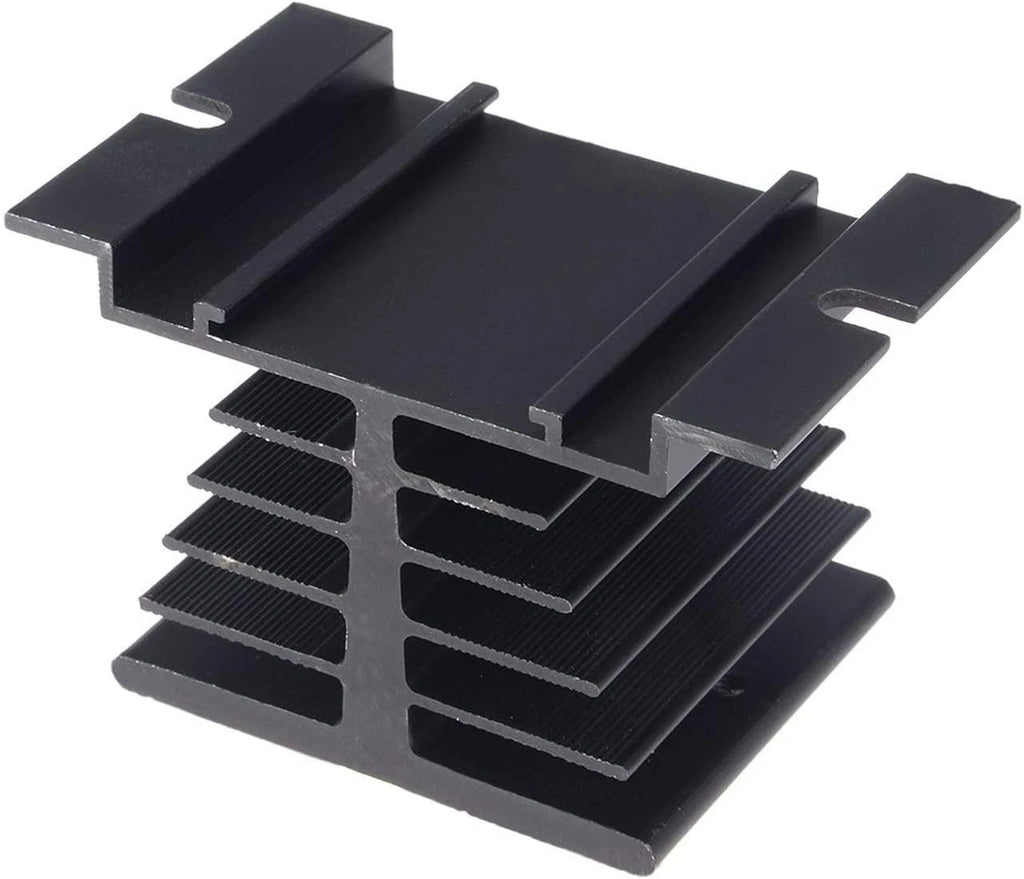 Relay Aluminum Radiator 10A-40A for Single Phase (3.15" x 1.97")