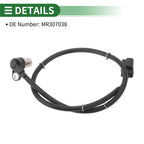 ABS Wheel Speed Sensor No.MR307038 for Mitsubishi Montero (1998–2004)