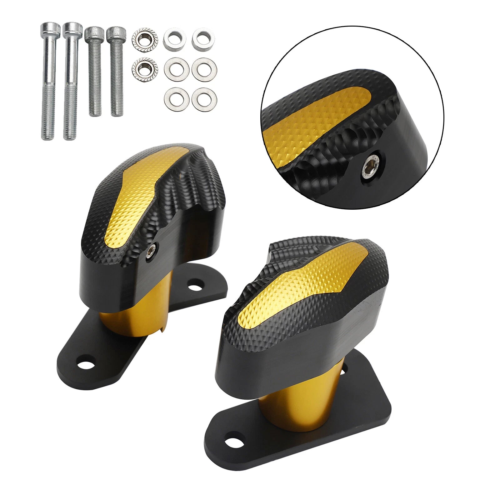 Aluminum Frame Crash Slider Protection for Suzuki GSX-R1000 (2017–2023)