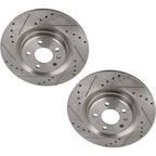Rear Brake Disc Rotors for Audi A4 Quattro Q5 Q6 Q7 A6 A7 (2010–2020)