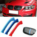 M-Sport Color Kidney Grille Insert Trims for BMW E90 E91 3 Series (2009–2012)