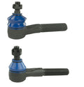 Set of 2 Front Outer Pitman Arm Steering Tie Rod Ends for Ford Ranger (RWD)
