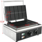 Waffle Maker 10 Grids for Commercial Use (110V 1550W)