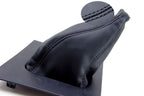 Manual Shift Boot Cover for Ford Mustang (1987–1993) Black Synthetic Leather