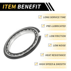 Deep Groove Ball Bearing P6 for Scooter Skateboard Wheel (50x65x7mm)