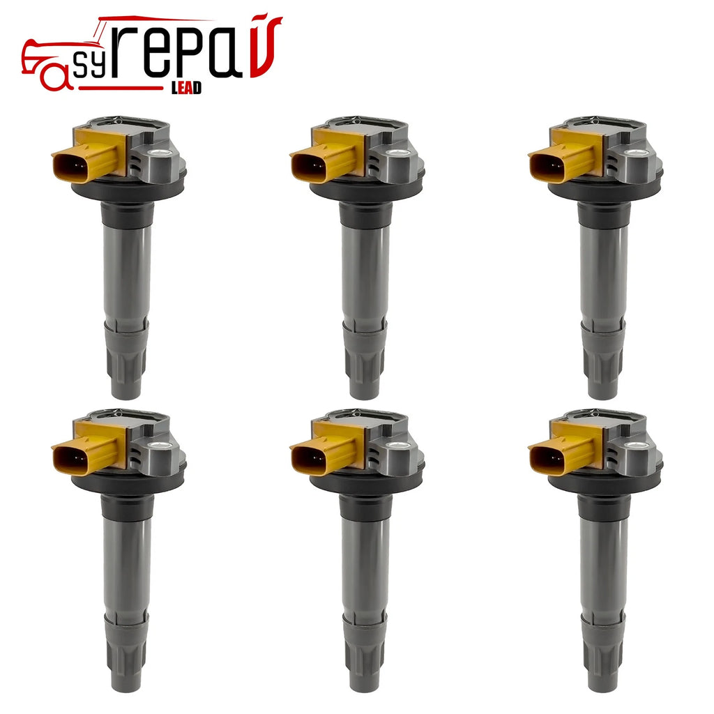 6X Ignition Coil + Iridium Spark Plug for Ford Police Interceptor (2011–2019)