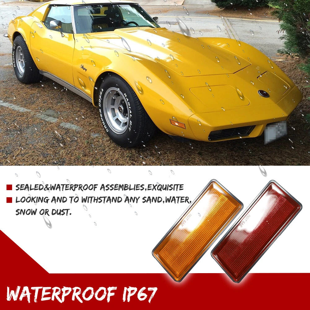 Side Marker Light Cover for Chevy Corvette C3 (1974–1979)