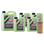 Oil Change Kit 9L Liqui Moly Molygen 5W40 for Audi BHF/BNK (2000–2009)