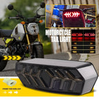 Integrated LED Brake Tail Light Turn Signal for Honda MSX 125 (2013–2023)