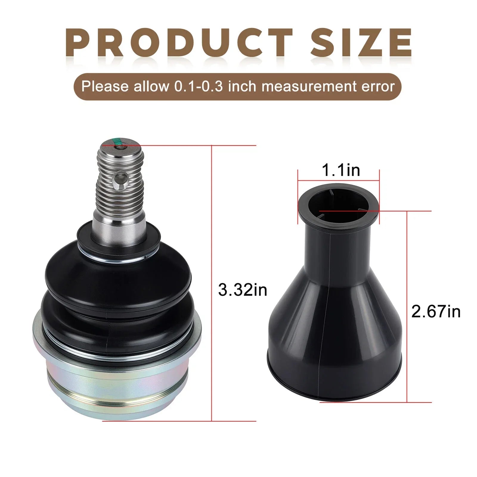 Heavy Duty Ball Joint Set for Kawasaki Teryx KRX 1000 (2020–2024)