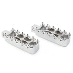 MX Style Foot Pegs for Harley Dyna, Electra, Tri Glide, Softail, V-Rod (Chrome)