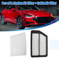 Set of 2 Engine and Cabin Air Filters for Kia Forte (2014–2020) 28113-3X000 97133-2H000