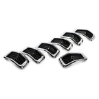 Chrome Honeycomb Grille Inserts Cover Trim for Jeep Cherokee (2014-2018)