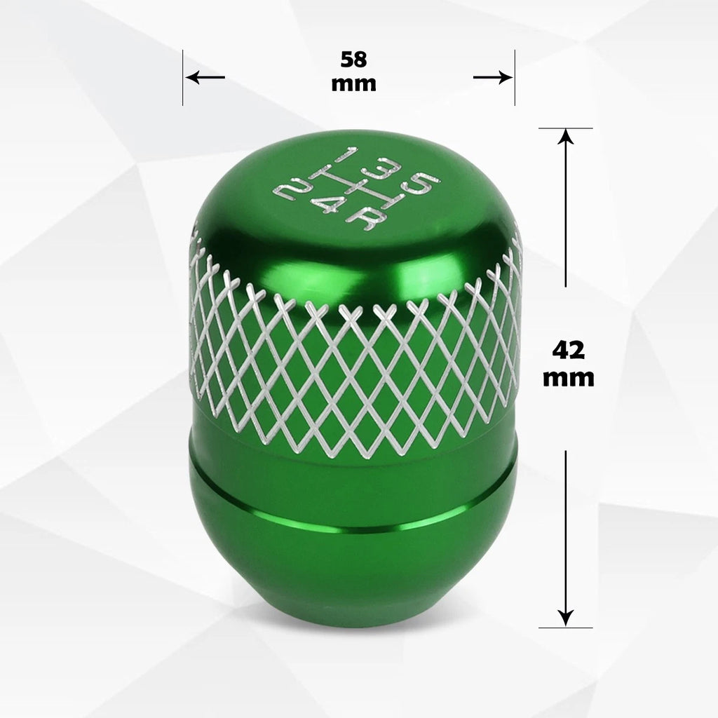 5-Speed Aluminum Shift Knob for Universal JDM Type-R (42mm)