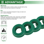 Set of 5 Oil Seal Ring 10x18x5mm for Rotary Shaft (High Pressure)