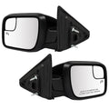 Pair Side Mirrors for Ford Explorer (2011–2015) Heated, Puddle, Signal Light, 7 PIN