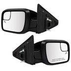 Pair Side Mirrors for Ford Explorer (2011–2015) Heated, Puddle, Signal Light, 7 PIN