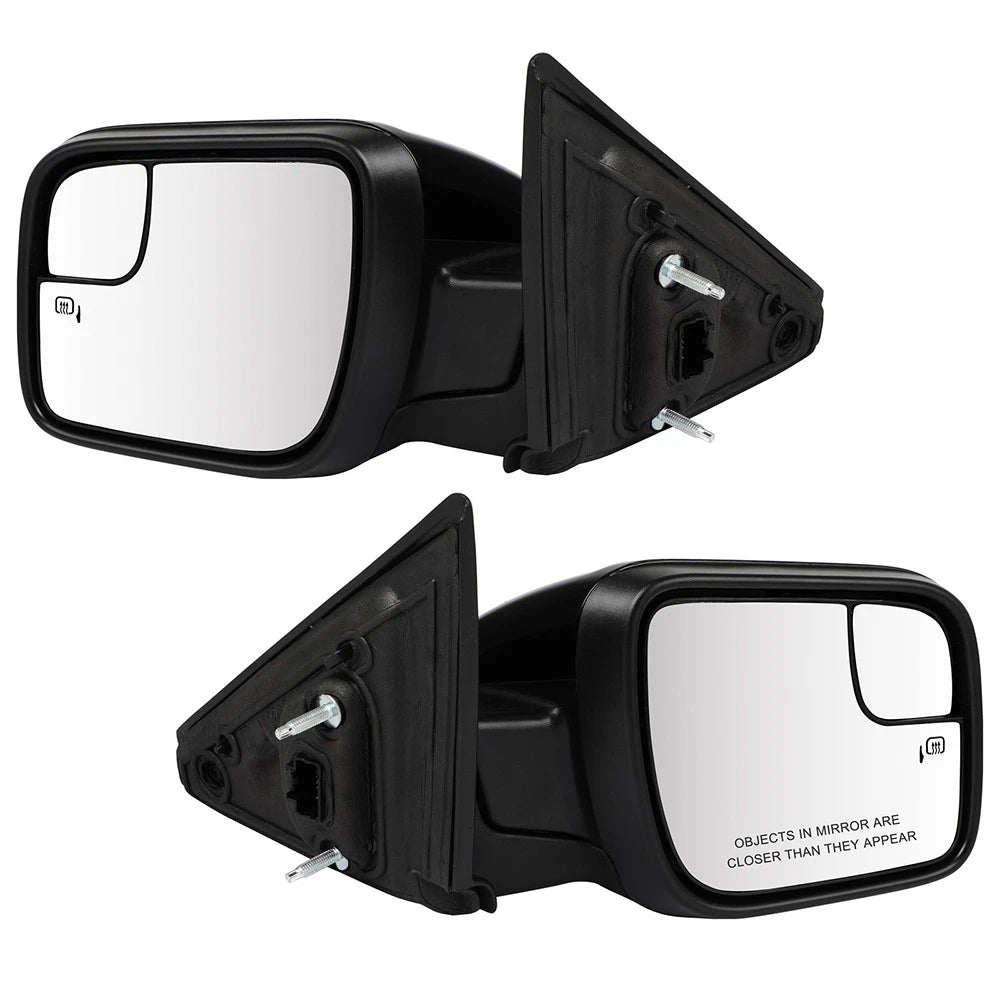 Pair Side Mirrors for Ford Explorer (2011–2015) Heated, Puddle, Signal Light, 7 PIN