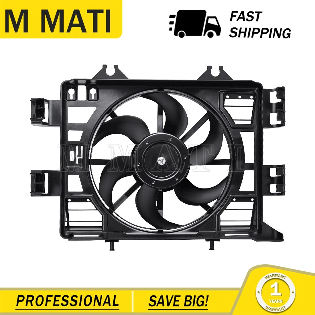Cooling Fan & Shroud for Polaris Sportsman 550, 850 (2009–2023)