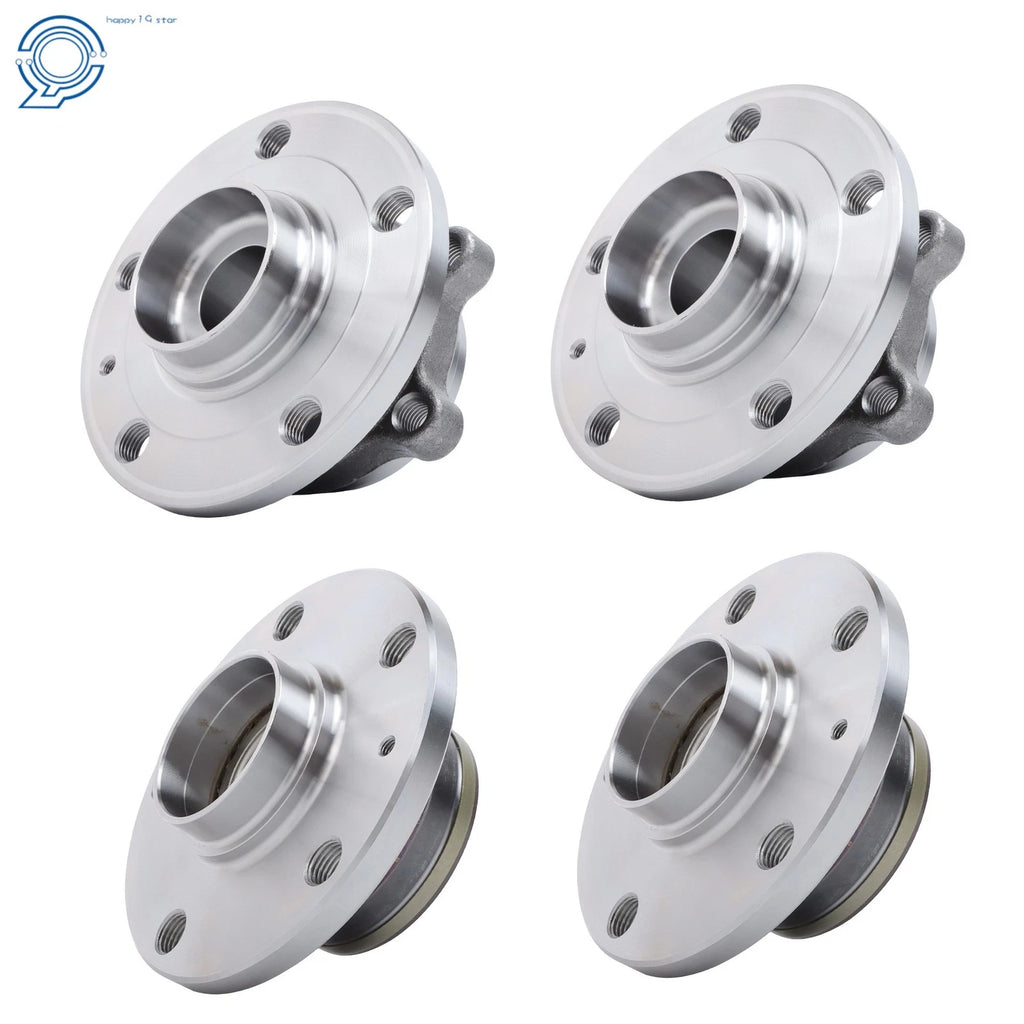Set of 4 Wheel Bearing & Hub Assembly for VW Tiguan Jetta Passat Eos (FWD)