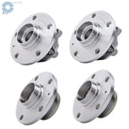 Set of 4 Wheel Bearing & Hub Assembly for VW Tiguan Jetta Passat Eos (FWD)
