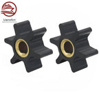 2 pcs Flexible Impeller for Jabsco 1414-0001, 21414-0001, Yanmar 128170-42070/42071
