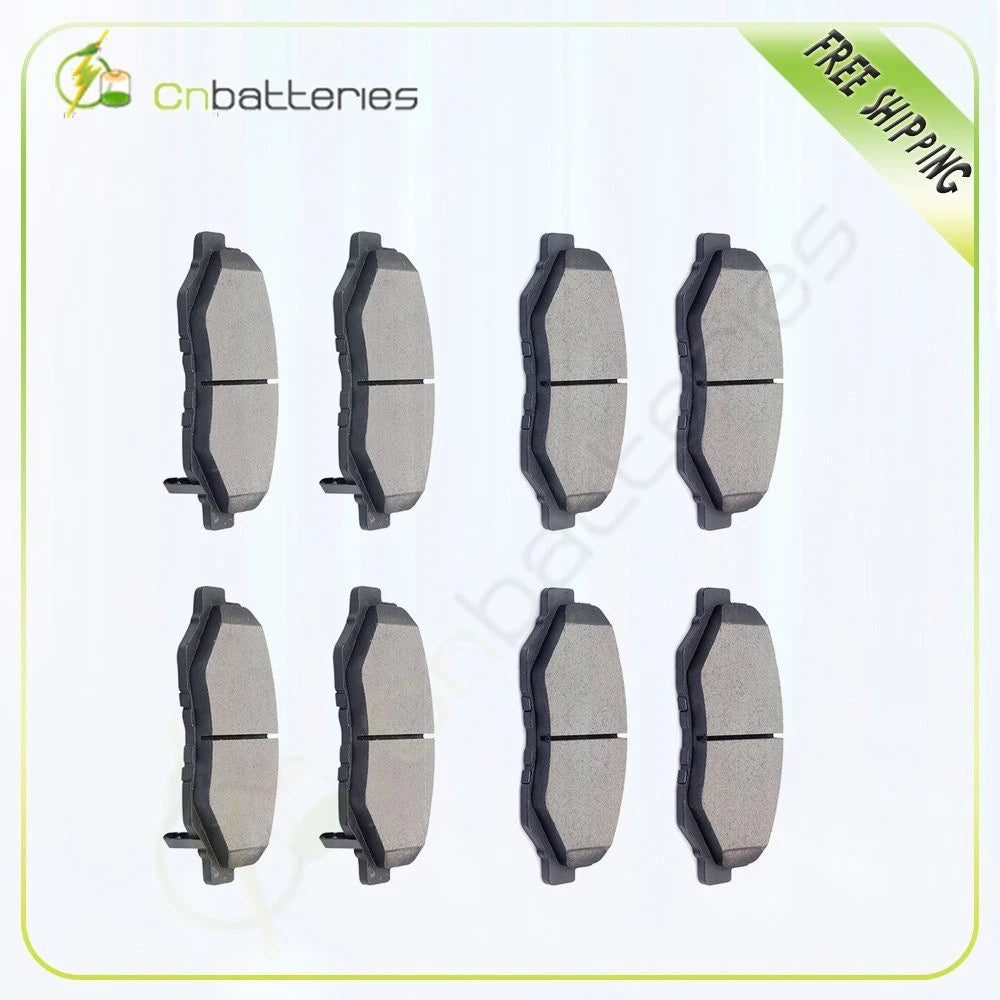 Set of 4 Ceramic Brake Pads for Acura ILX (2013–2015) & Honda Civic (2012–2013)