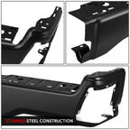 Right Rear Bumper End Cap for Ford F-250 SD (2023–2025) Black w/o Sensor Hole