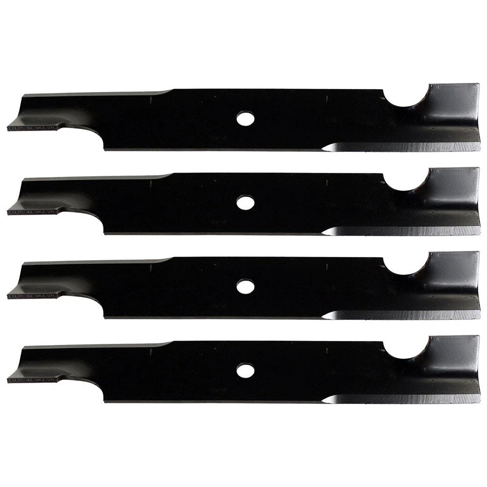 Set of 4 Notched Mower Blades for Bad Boy (Replaces 038-5350-00)