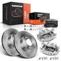 Front Brake Rotor & Pads + Brake Caliper for Ford Explorer (1995–2000)