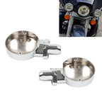 Chrome Front Turn Signal Housing Bracket for Harley Sportster, Street Glide (2004-2023)