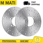 2 Front Brake Disc Rotors for Polaris Sportsman 500 6x6, 400 (2001–2008)