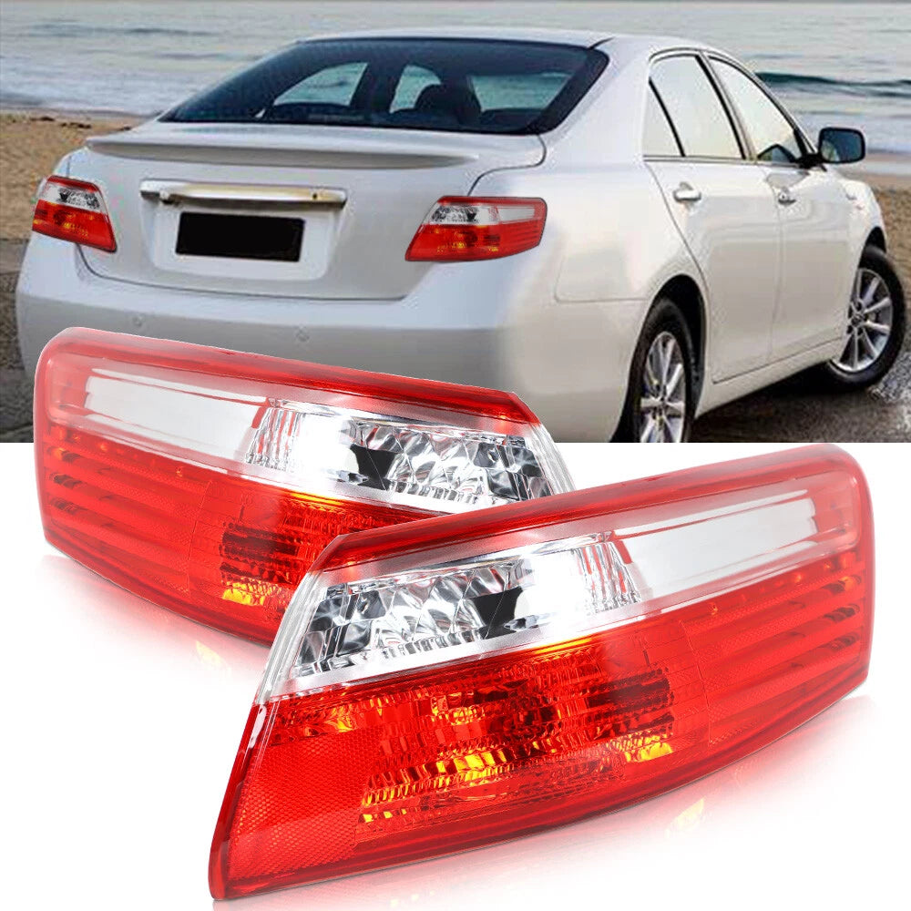 Tail Lights for Toyota Camry (2007-2009) Red Left+Right Assembly