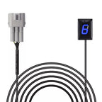 Blue LED Gear Indicator for Suzuki SV650 DL650 DL1000 GSX-R600 VL800 (2003–2023)
