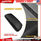 Set of 1 Black Leather Center Console Armrest Lid Cover for Kia Optima (2016–2020)