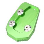 Kickstand Side Stand Extension Pad for Yamaha MT09 (2013–2016) Green