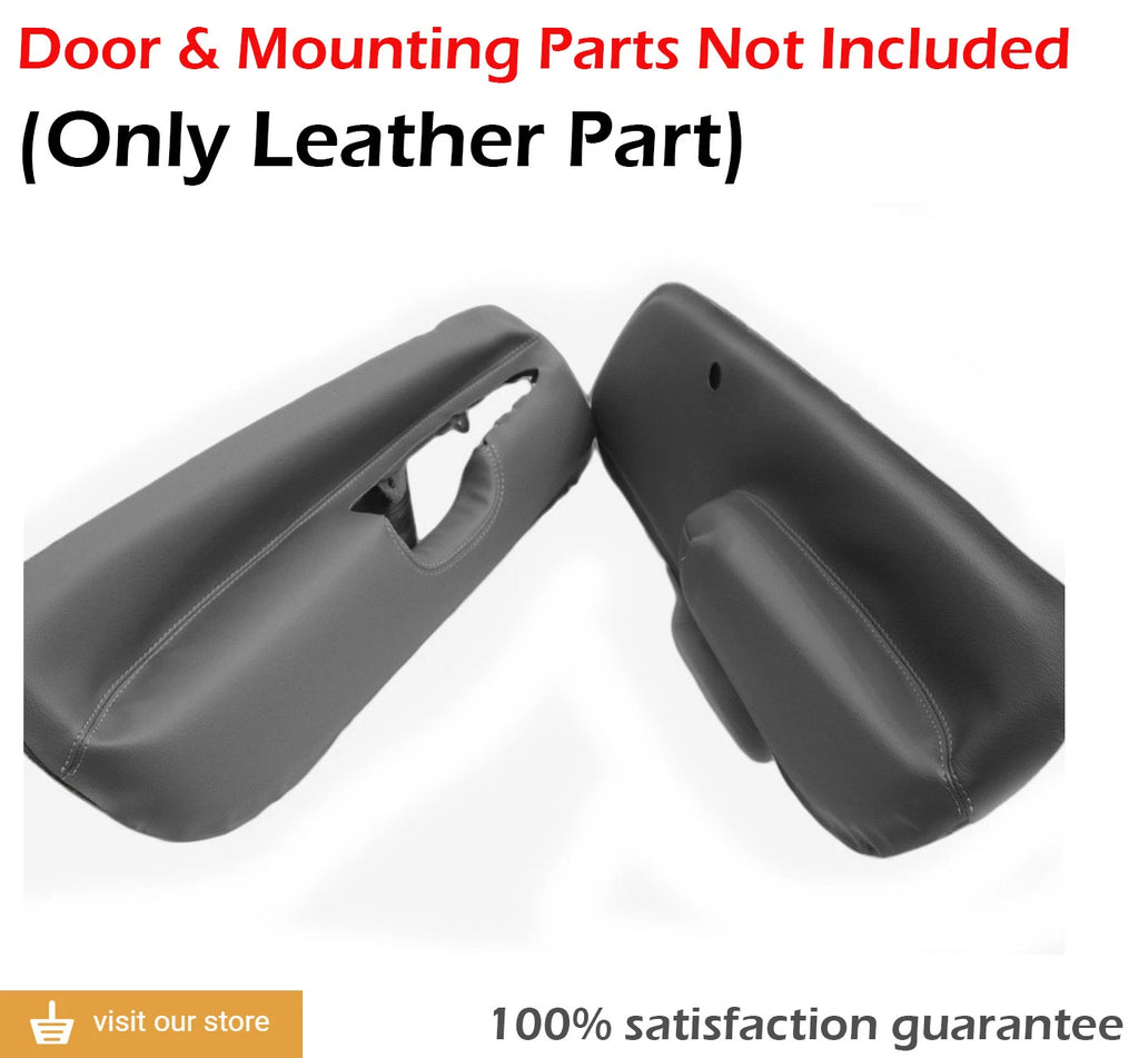 Set of 4 Door Panel Inserts for Volkswagen Jetta (1999–2004) Dark Gray
