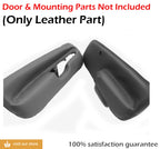 Set of 4 Door Panel Inserts for Volkswagen Jetta (1999–2004) Dark Gray