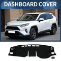 Dashboard Cover Mat for Toyota RAV4 (2020–2024) Sun Protector Pad Black