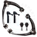 Set of 6 Front Upper Control Arms Tie Rods for GMC Yukon Cadillac Escalade (2007–2014)