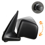 Set of 2 Black 6" Oval Side Step Nerf Bars for RAM 1500 (2019–2024)
